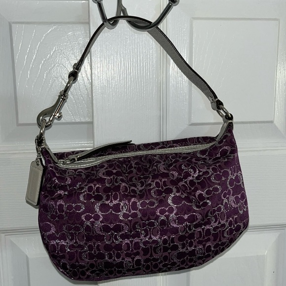 FINAL PRICE 🔥Coach mini bag  very pretty purple 🟣 - Picture 2 of 10